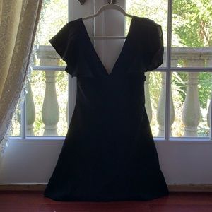 BCBGeneration black mini ruffle dress